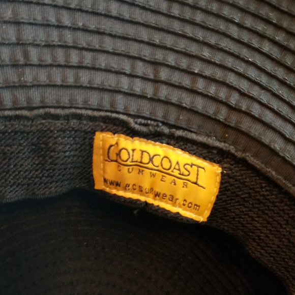 Goldcoast Sunwear Black Wide Brim Hat - Picture 9 of 10